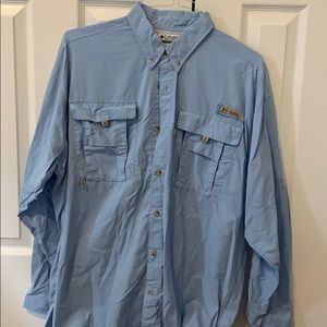 Columbia fishing shirt button down